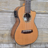 Ohana Concert CK-260GCE All Solid Cedar / Acacia A/E Cutaway Ukulele v351