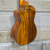 Ohana Concert CK-260GCE All Solid Cedar / Acacia A/E Cutaway Ukulele v351