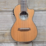 Ohana Concert CK-260GCE All Solid Cedar / Acacia A/E Cutaway Ukulele v352