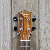 Ohana Concert CK-260GCE All Solid Cedar / Acacia A/E Cutaway Ukulele v352