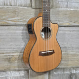 Ohana Concert CK-260GCE All Solid Cedar / Acacia A/E Cutaway Ukulele v352
