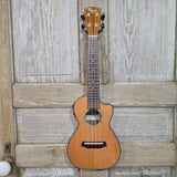 Ohana Concert CK-260GCE All Solid Cedar / Acacia A/E Cutaway Ukulele v353