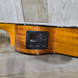 Ohana Concert CK-260GCE All Solid Cedar / Acacia A/E Cutaway Ukulele v353