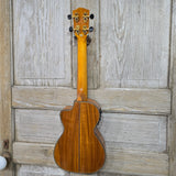 Ohana Concert CK-260GCE All Solid Cedar / Acacia A/E Cutaway Ukulele v353
