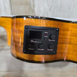 Ohana Concert CK-260GCE All Solid Cedar / Acacia A/E Cutaway Ukulele v353