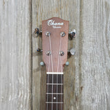 Ohana Concert Slimline CKS-22E Solid Spruce Top / Laminate Mahogany Passive Pickup Ukulele v354
