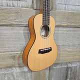 Ohana Concert Slimline CKS-22E Solid Spruce Top / Laminate Mahogany Passive Pickup Ukulele v354