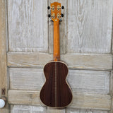 Ohana Concert CK-40 All Solid Redwood / Rosewood Limited Edition Setup Ukulele v356