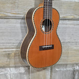 Ohana Concert CK-40 All Solid Redwood / Rosewood Limited Edition Setup Ukulele v357