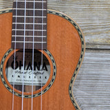 Ohana Concert CK-40 All Solid Redwood / Rosewood Limited Edition Setup Ukulele v358