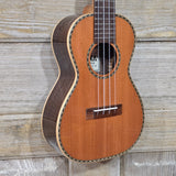 Ohana Concert CK-40 All Solid Redwood / Rosewood Limited Edition Setup Ukulele v358