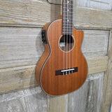 Ohana Tenor TK-35CE All Solid Mahogany Satin Cutaway A/E Ukulele v368