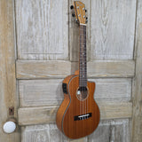 Ohana Tenor TK-35CE All Solid Mahogany Satin Cutaway A/E Ukulele v368