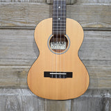 Ohana Tenor Slimline TKS-22E Solid Spruce Top / Laminate Mahogany Back & Sides Passive Pickup Ukulele v370