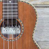 Ohana Tenor TK-42 All Solid Sinker Redwood / Rosewood Lim Edition Setup Ukulele v372