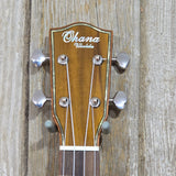 Ohana Tenor TK-50G All Solid Cedar / Rosewood Ukulele v376