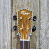 Ohana Tenor TK-42 All Solid Sinker Redwood / Rosewood Lim Edition Setup Ukulele v382
