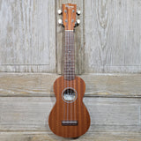 Ohana Soprano Starter Pack SK-10 Laminate Mahogany Ukulele Bag, Tuner, Strap, Button v389