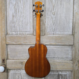 Ohana Tenor TK-60CG All Solid Mahogany Cutaway Worth Brown Gloss Ukulele v395