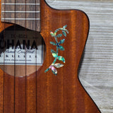 Ohana Tenor TK-60CG All Solid Mahogany Cutaway Worth Brown Gloss Ukulele v396