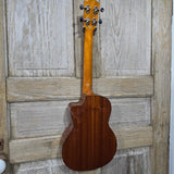 Ohana Tenor TK-60CG All Solid Mahogany Cutaway Worth Brown Gloss Ukulele v396