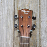 Ohana Tenor TK-60CG All Solid Mahogany Cutaway Worth Brown Gloss Ukulele v397