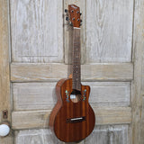 Ohana Tenor TK-60CG All Solid Mahogany Cutaway Worth Brown Gloss Ukulele v397