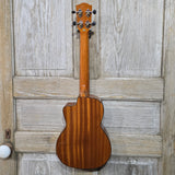 Ohana Tenor TK-60CG All Solid Mahogany Cutaway Worth Brown Gloss Ukulele v397