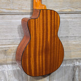 Ohana Tenor TK-60CG All Solid Mahogany Cutaway Worth Brown Gloss Ukulele v397