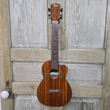 Ohana Tenor TK-60CG All Solid Mahogany Cutaway Worth Brown Gloss Ukulele v398