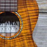 Ohana Concert CK-450CL Cynthia Lin Performance All Solid Premium Koa Ukulele with Case v400