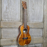 Ohana Concert CK-490 All Solid Koa Vintage Style 3 Satin Ukulele with Hardcase v401