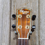 Ohana Concert CK-370G All Solid Koa Birds Abalone Inlay Ukulele v402
