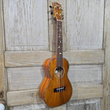Ohana Concert CK-370G All Solid Koa Birds Abalone Inlay Ukulele v402