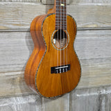 Ohana Concert CK-370G All Solid Koa Birds Abalone Inlay Ukulele v402