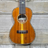 Ohana Concert CK-370G All Solid Koa Birds Abalone Inlay Ukulele v403