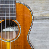 Ohana Concert CK-370G All Solid Koa Birds Abalone Inlay Ukulele v403