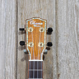 Ohana Concert CK-370G All Solid Koa Birds Abalone Inlay Ukulele v403