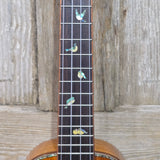 Ohana Concert CK-370G All Solid Koa Birds Abalone Inlay Ukulele v403