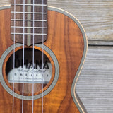 Ohana Concert CK-490 All Solid Koa Vintage Style 3 Satin Ukulele with Hardcase v405