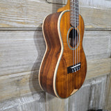 Ohana Concert CK-490 All Solid Koa Vintage Style 3 Satin Ukulele with Hardcase v405
