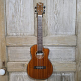 Ohana Tenor TK-35GCE All Solid Mahogany Gloss Cutaway A/E Ukulele v410