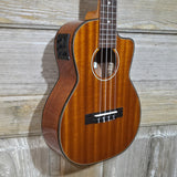 Ohana Tenor TK-35GCE All Solid Mahogany Gloss Cutaway A/E Ukulele v410