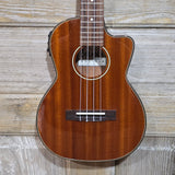 Ohana Tenor TK-35GCE All Solid Mahogany Gloss Cutaway A/E Ukulele v411