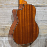 Ohana Tenor TK-35GCE All Solid Mahogany Gloss Cutaway A/E Ukulele v411