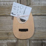 Ohana Concert Pineapple PKC-KIT DIY Kit Laminate Mahogany Do It Yourself Paintable Ukulele