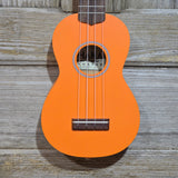Ohana Soprano Starter Pack SK-10OR Orange Ukulele Bag, Tuner, Button, Strap, Chart