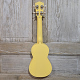 Ohana Soprano Starter Pack SK-10YL Yellow Ukulele Bag, Tuner, Button, Strap, Chart