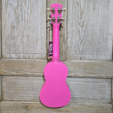 Ohana Soprano Starter Pack SK-10PK Pink Ukulele Bag, Tuner, Button, Strap, Chart