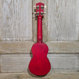 Ohana Soprano Starter Pack SK-10RD Dark Red Ukulele Bag, Tuner, Button, Strap, Chart